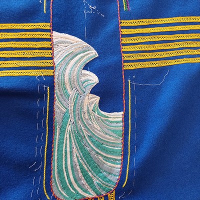 Broderie Glazig et fleur de sel.